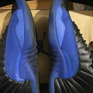 Jordan 12 Black Royal Blue , Size 10.5